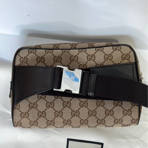 Gucci GG Guccisima Canvas Beige Belt Bag - Picture 4 of 9